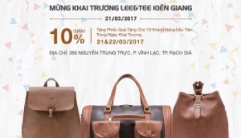 Lee&Tee khuyến mãi nhân dịp khai trương cửa hàng 390 Nguyễn Trung Trực, phường Vĩnh Lạc, thành phố Rạch Giá, Kiên Giang